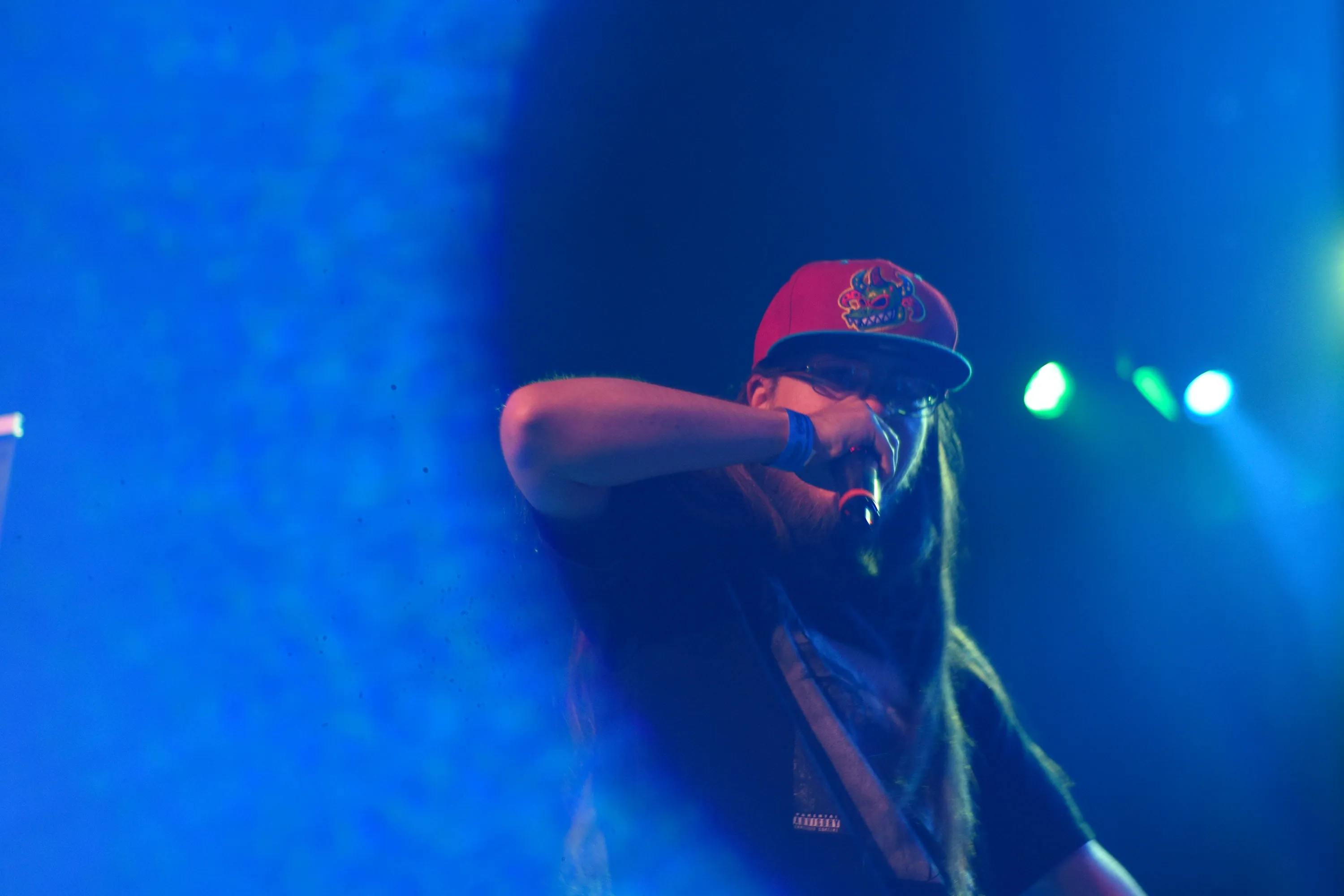 Jinx on stage at the Bourbon Theater Lincoln Nebraska